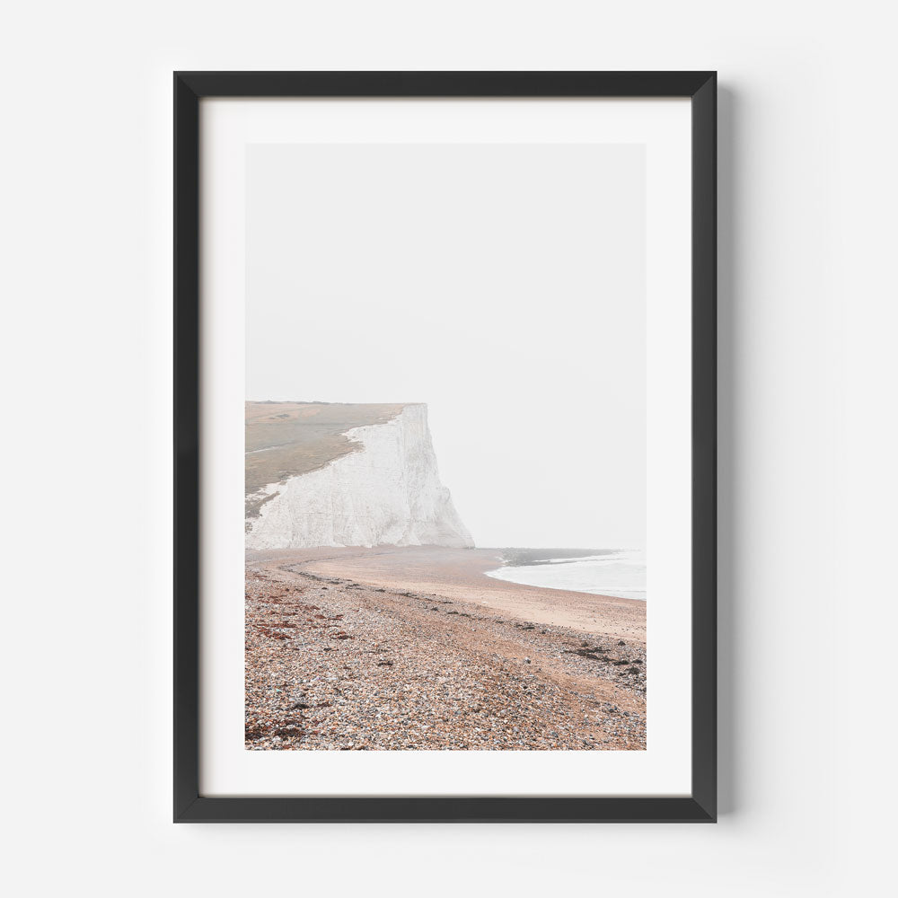 Seven Sisters Wall Art: Breathtaking poster capturing the beauty of East Sussex's coastline. Adds charm to any room. Fine art print for wall decor.
