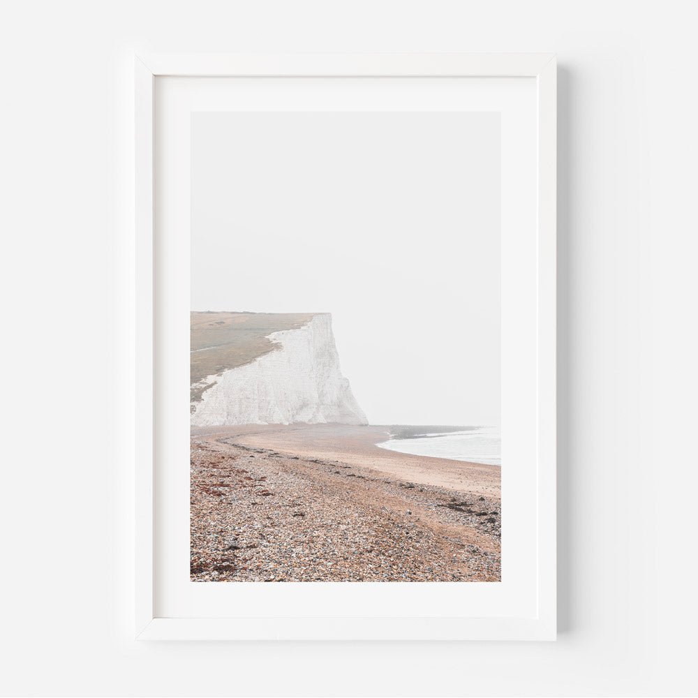 Stunning wall art of East Sussex's iconic Seven Sisters cliffs. Ideal for home and office decor. Original photography print.
