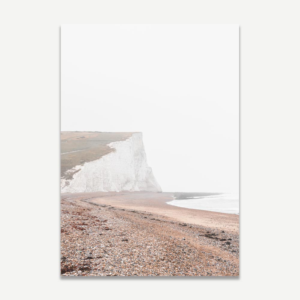 East Sussex Home Decor: Stylish print of Seven Sisters cliffs. Perfect for the living room, lounge, or office. Enhance your wall decor today.