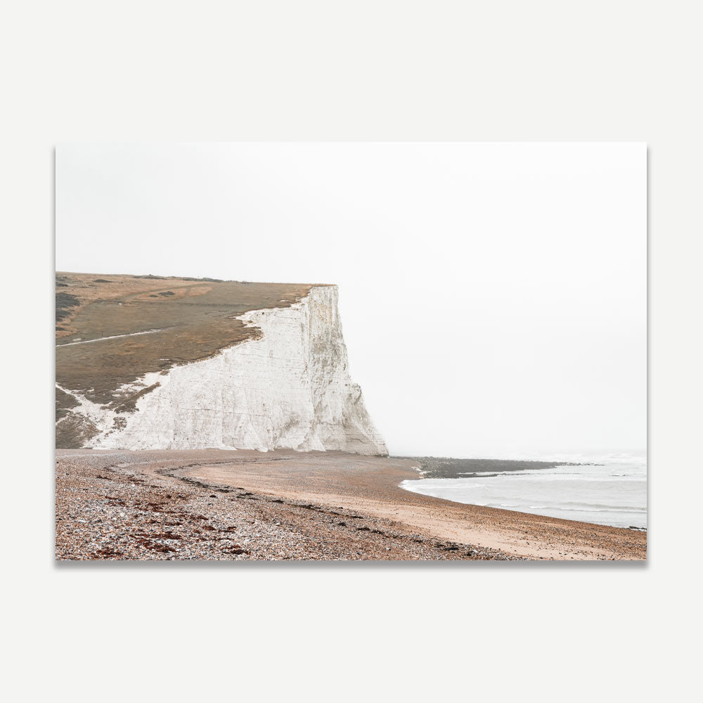 picture of Seven Sisters Cliffs, East Sussex, UK - real photography art print for any room