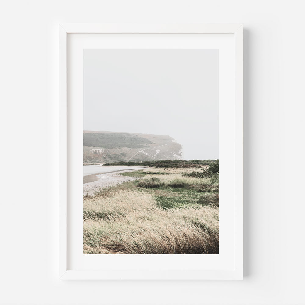 Wall art of Seven Sisters, East Sussex UK - Beautifully framed real photography for home and office decor.
