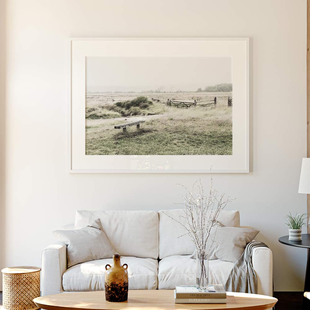 East Sussex Farm Art Print