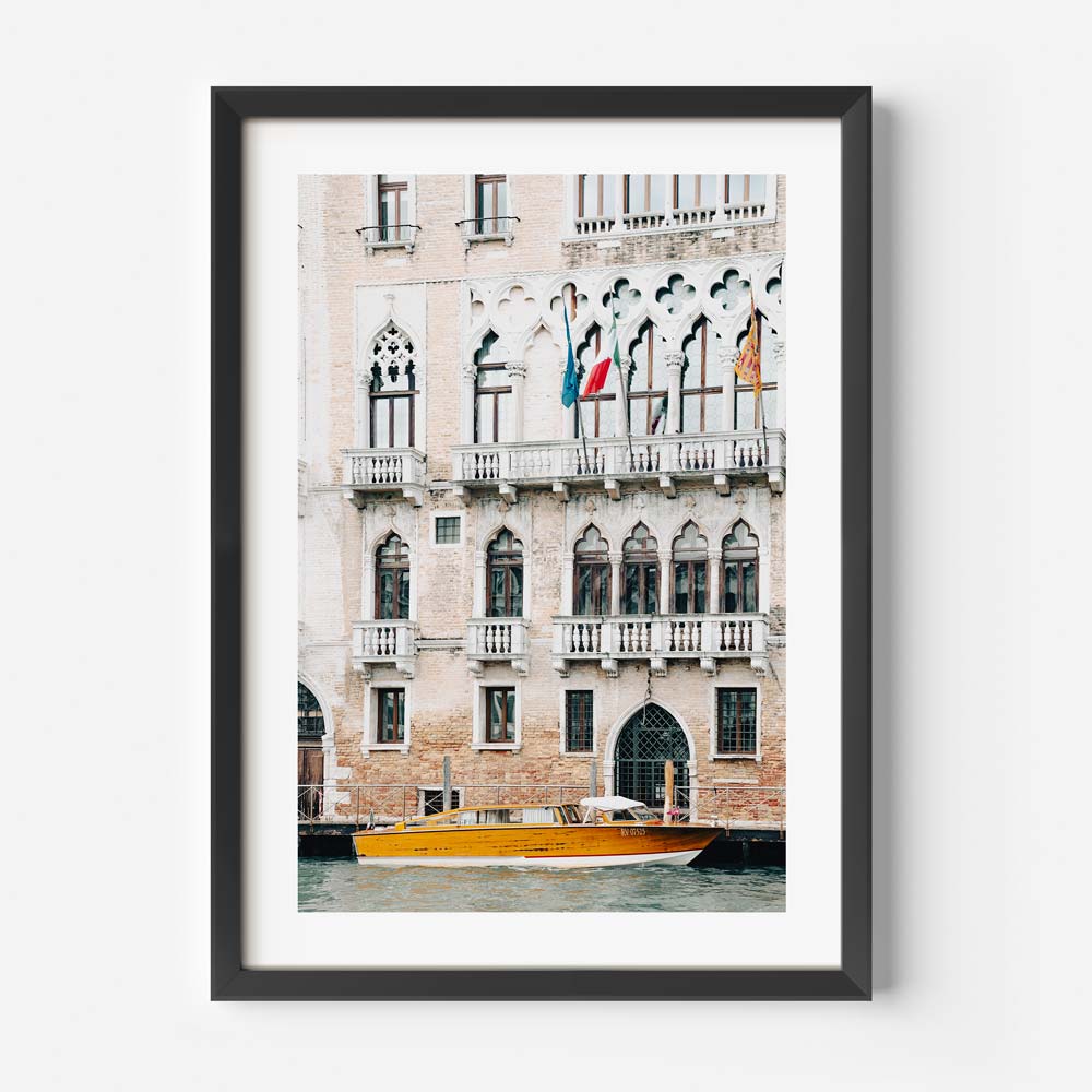Discover the beauty of Aspettare in Venice, Italy with this wall art - Elevate your space with original photography prints.