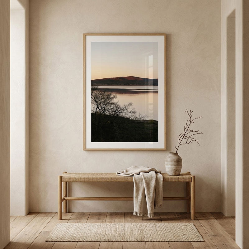 Last Light Over Lake George Art Print