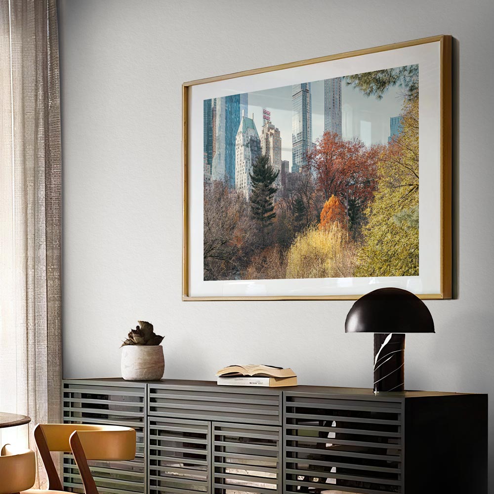Autumn in Central Park NYC Art Print