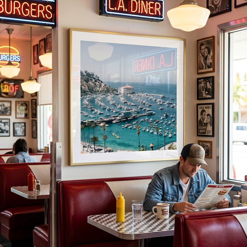 Catalina California SQ I Art Print