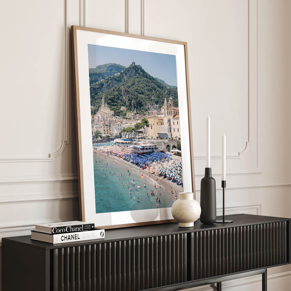 Marina Grande Amalfi Art Print