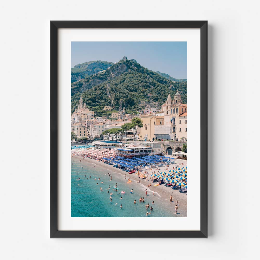 Marina Grande Amalfi Art Print