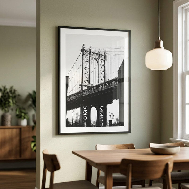Dumbo New York BW Art Print