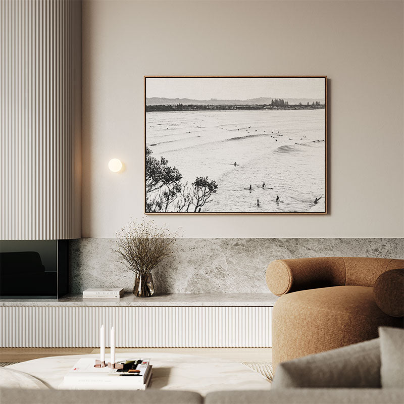 BW The Pass Canvas Art