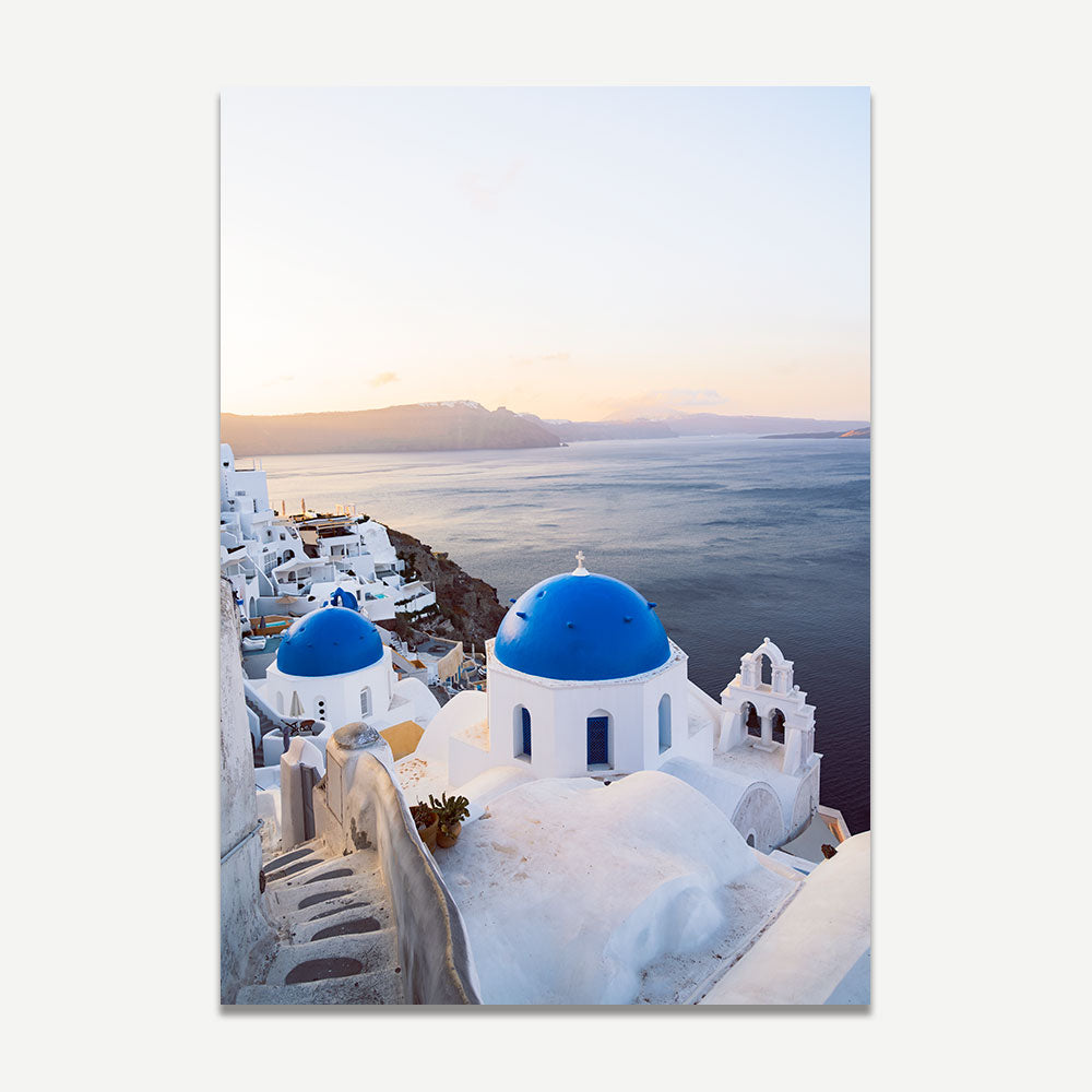 Oia Blue Domes