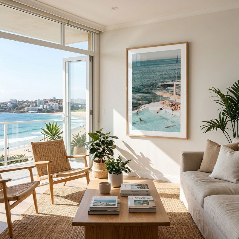 Drift & Dive Bondi Art Print