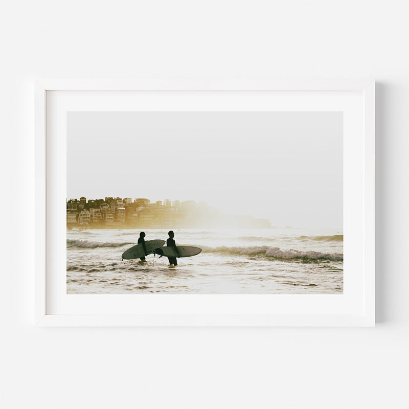 Bondi Surf Riders Art Print