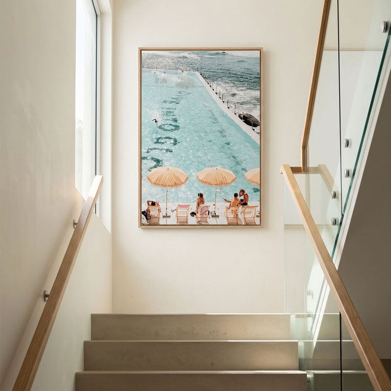 Summer Hues Bondi Canvas Art