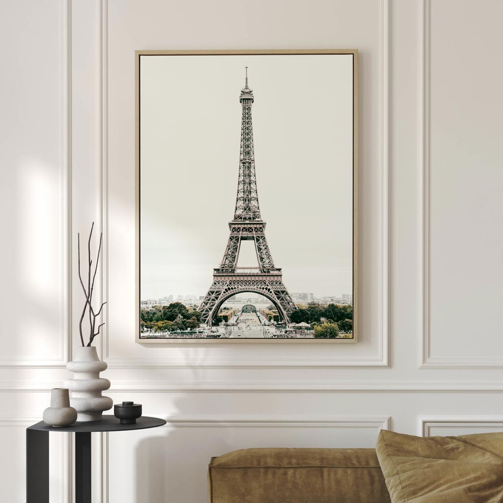 Bonjour Paris Canvas Art