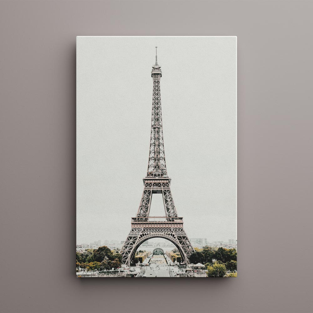 Bonjour Paris Canvas Art