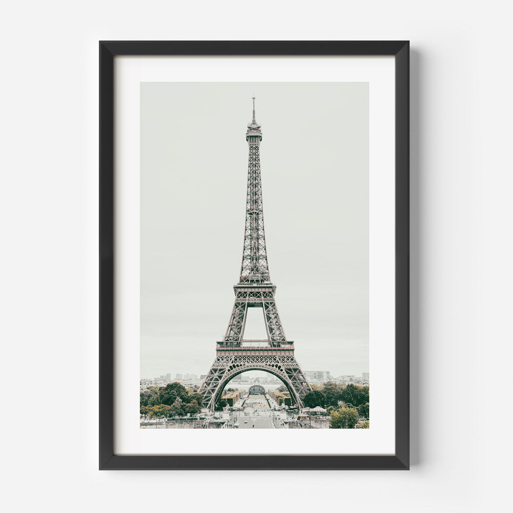Adorn your walls with the allure of Parisian charm through this wall artwork showcasing the Eiffel Tower at Bonjour Paris, a captivating piece for any space.