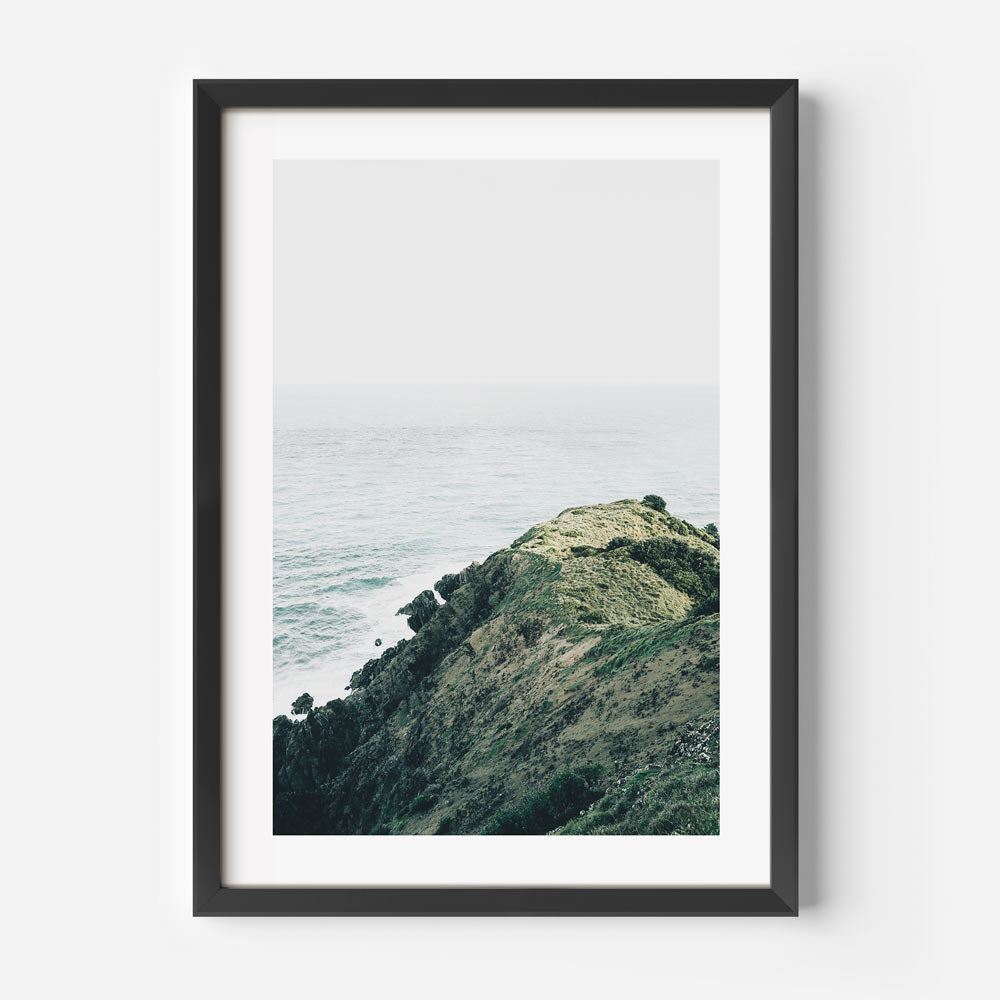 Home decor: Enhance your home decor with the serene vista of Cape Byron, Byron Bay, depicted in this artwork.
