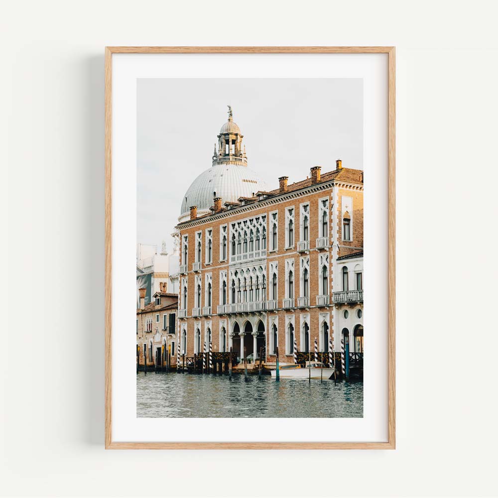 Venetian charm showcased in this image of Ca' Foscari - Enhance your walls with modern art and canvas prints.