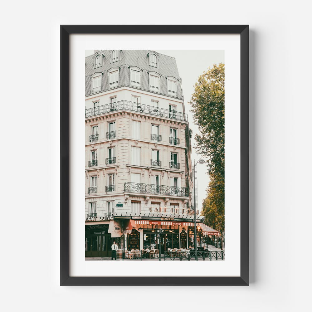 Café Le Dôme Paris France framed photo - ideal wall artwork for any space