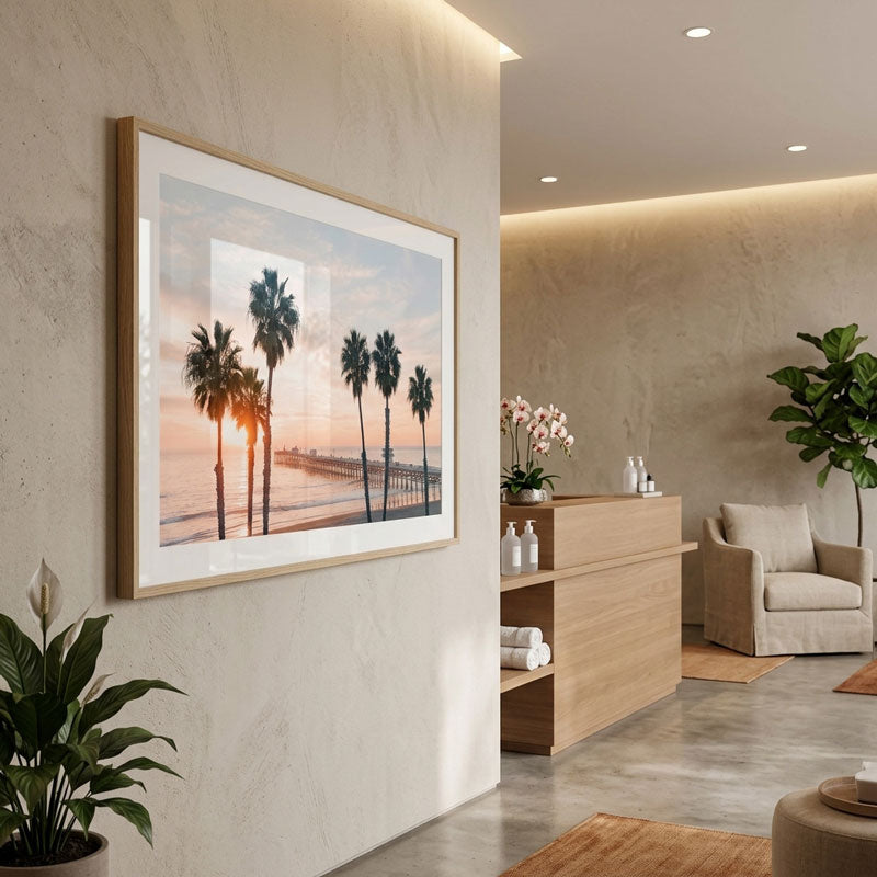 Sunset at San Clemente Art Print