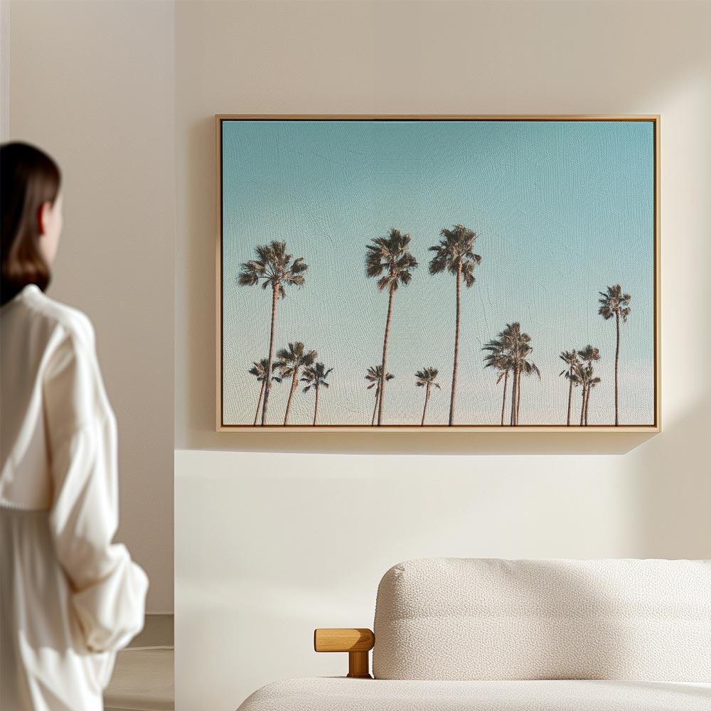 California Palms Canvas Art