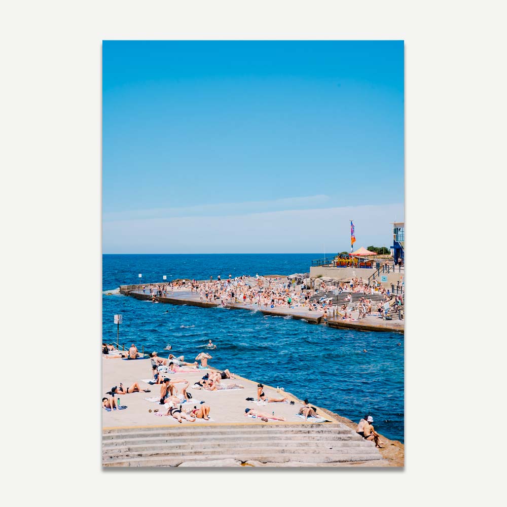 Discover the warmth of Clovelly summer with Modern wall art and Real photography from Oblongshop