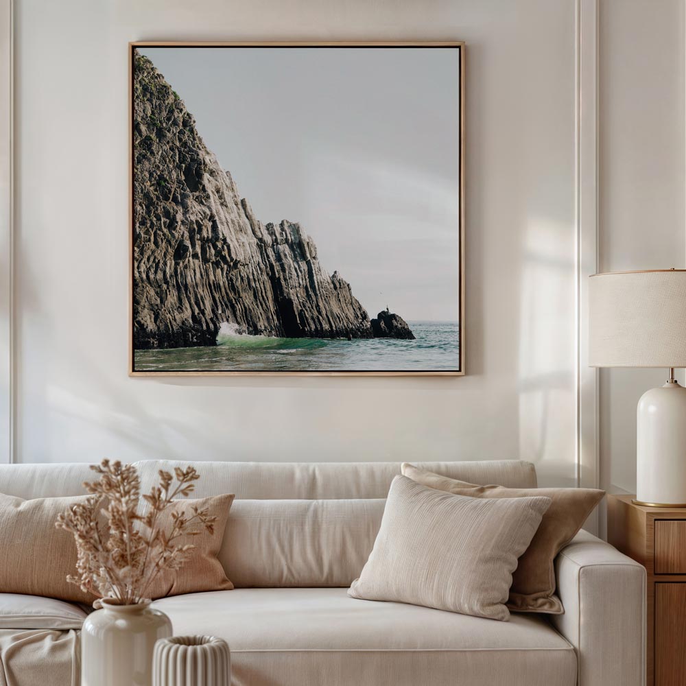 Pelican Cliff California Art Print