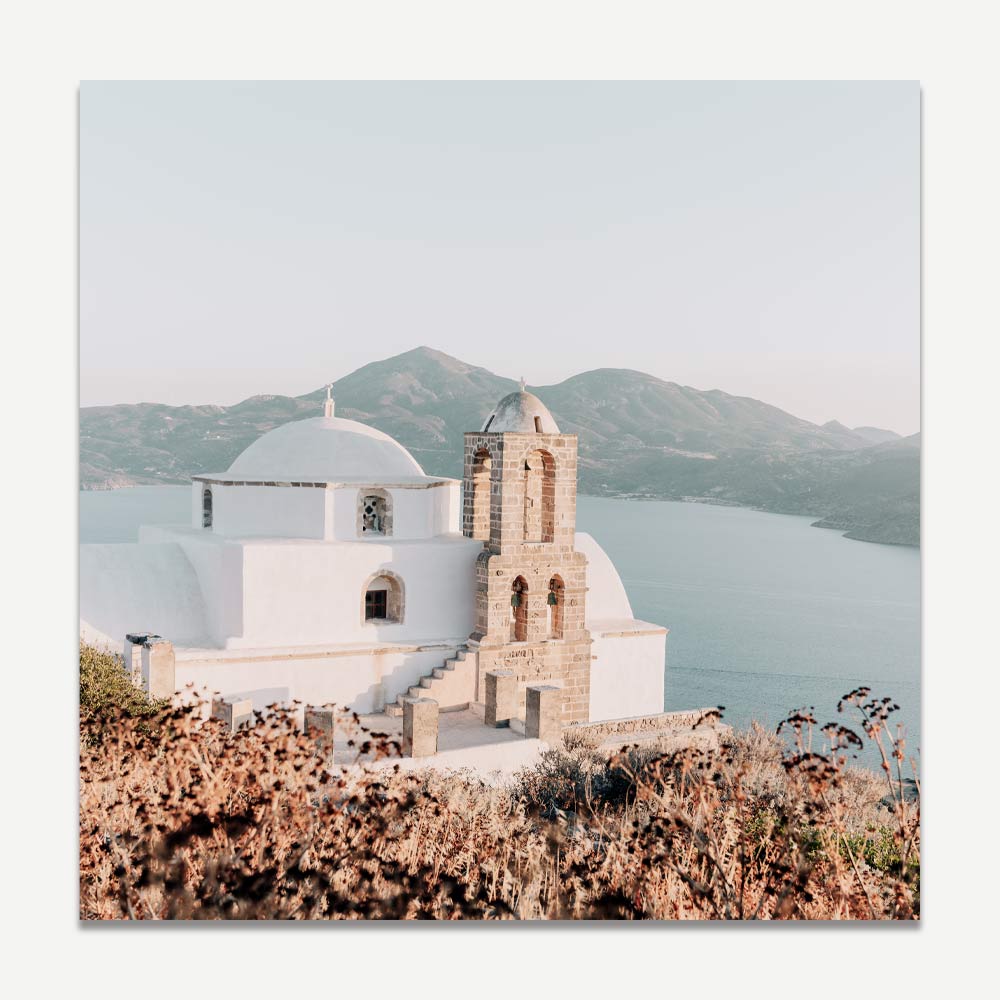 Church on the Hill Art Print