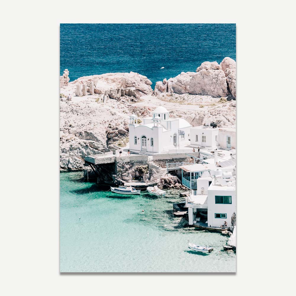 Firopotamos Haven Art Print