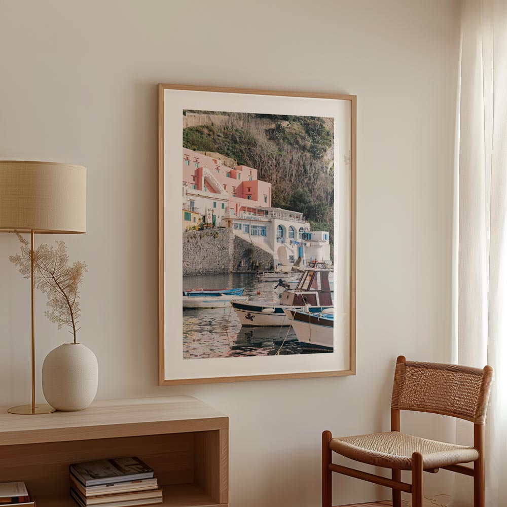 Due Restoranti Procida Art Print
