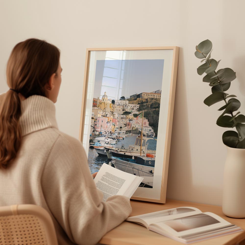 Corricella  Marina Art Print