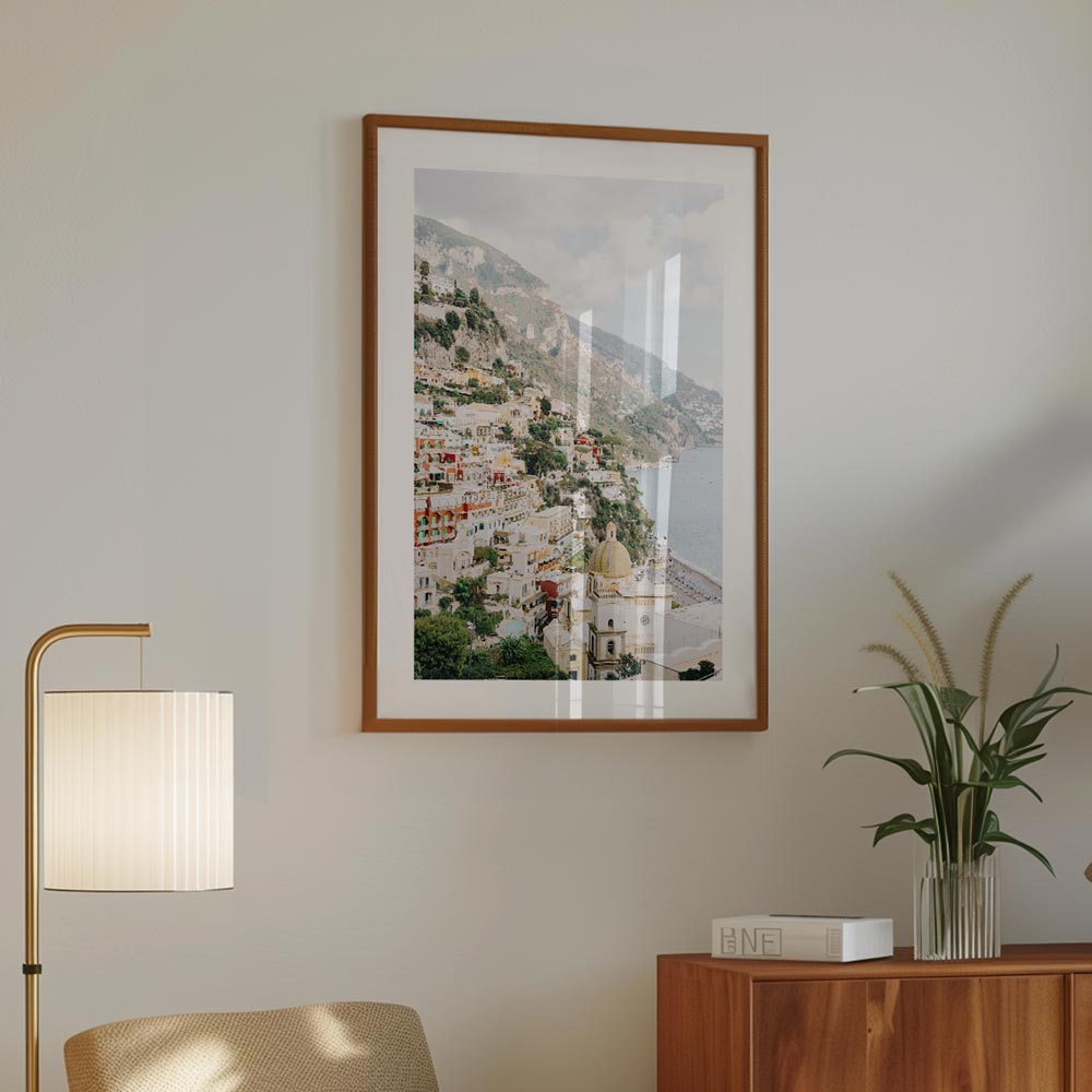 Dome of Positano Art Print