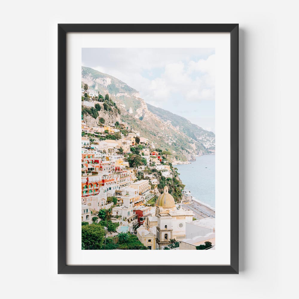 Dome of Positano Art Print