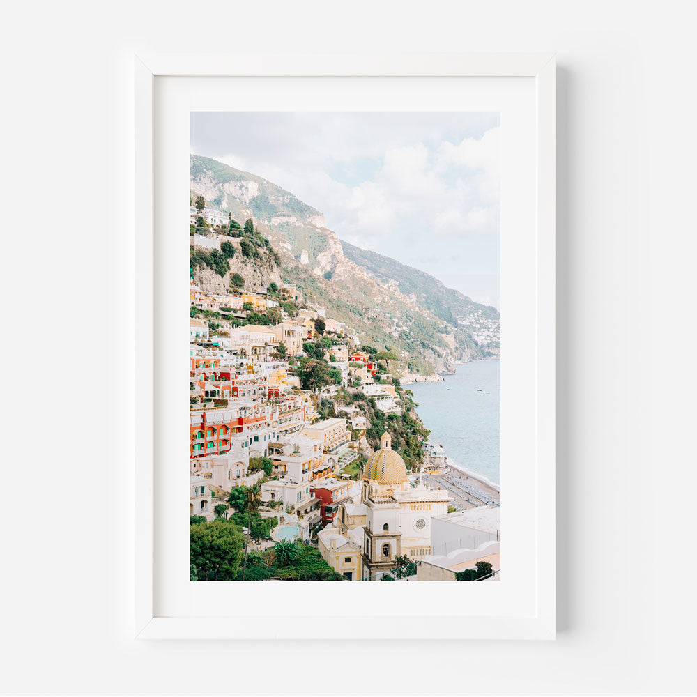 Dome of Positano Art Print