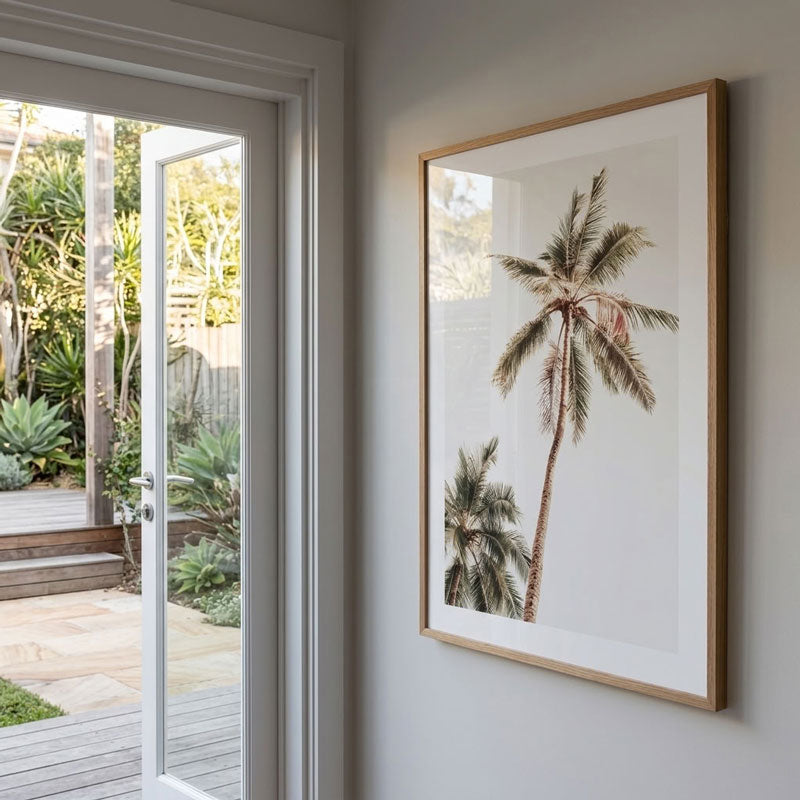 Mexico Palms Art Print
