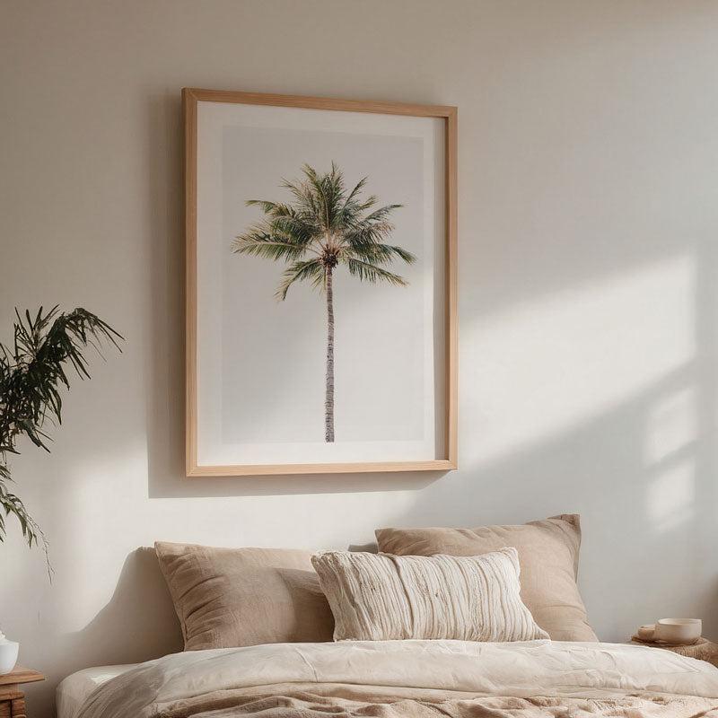 Solo Coconut Palm Art Print