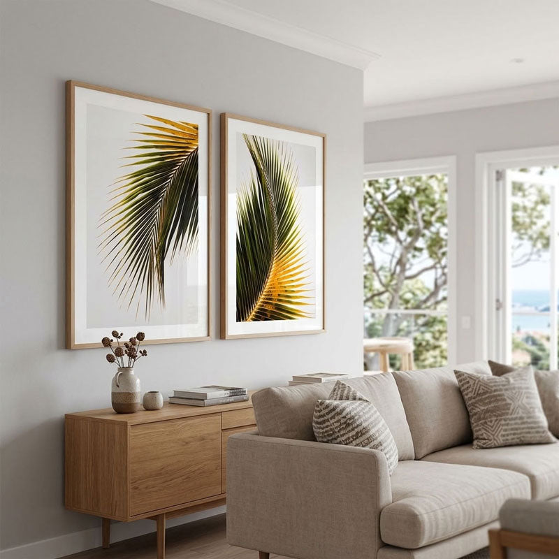 Coconut Frond I Art Print