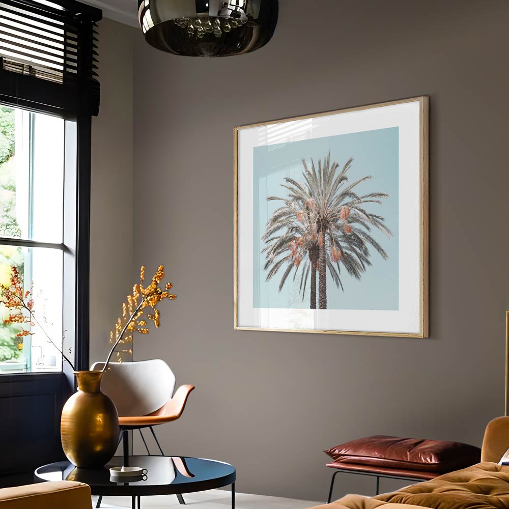 Costa Mesa Palms SQ Art Print