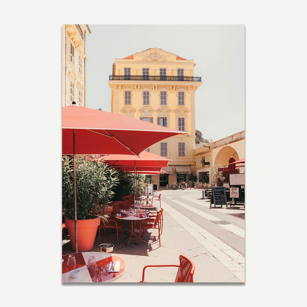  Admire the elegance of "Déjeuner" in Nice, France, depicted in this fine art print, perfect for any art connoisseur's collection.