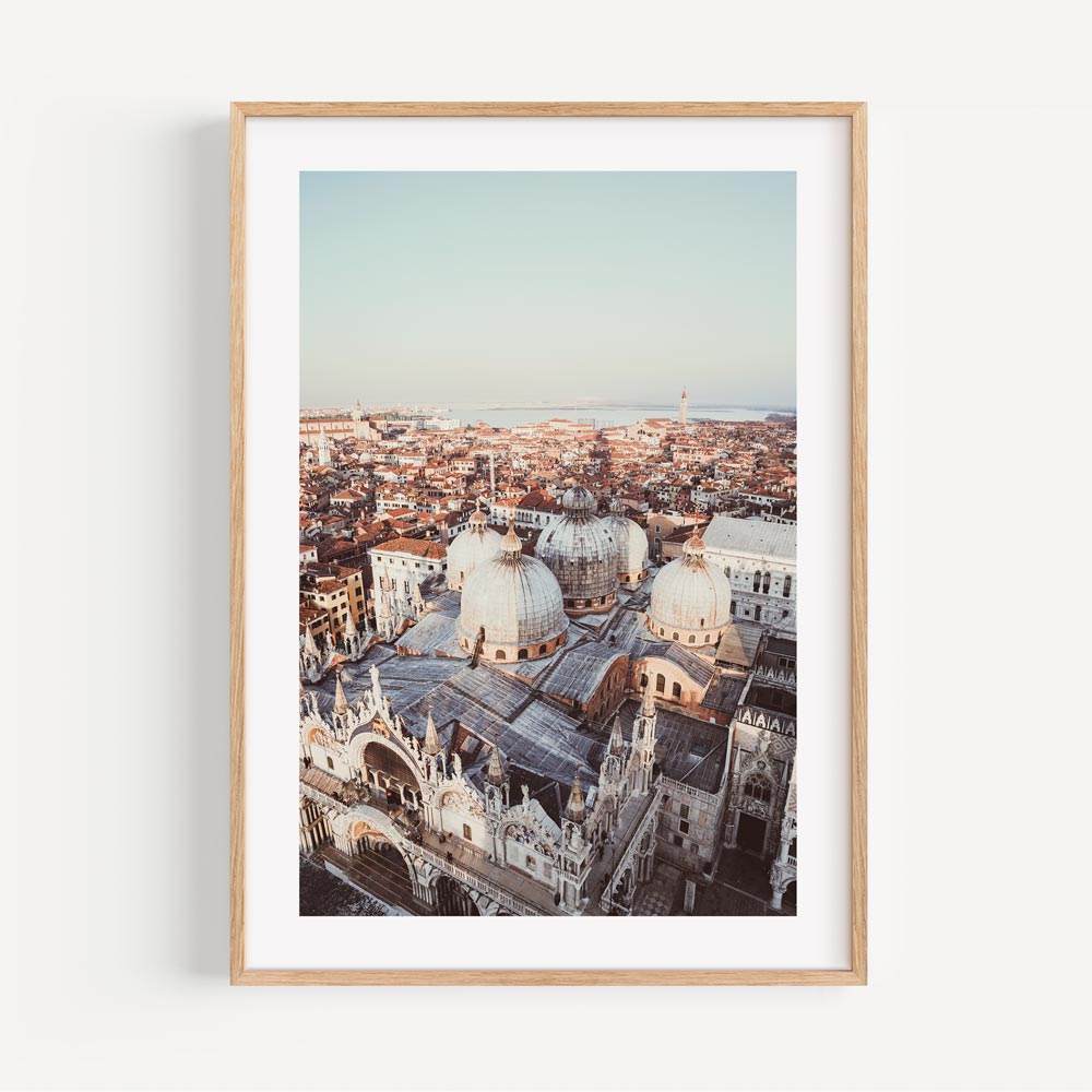Venetian elegance showcased in this image of the Dome of San Marco - Enhance your walls with modern canvas prints and original photography.