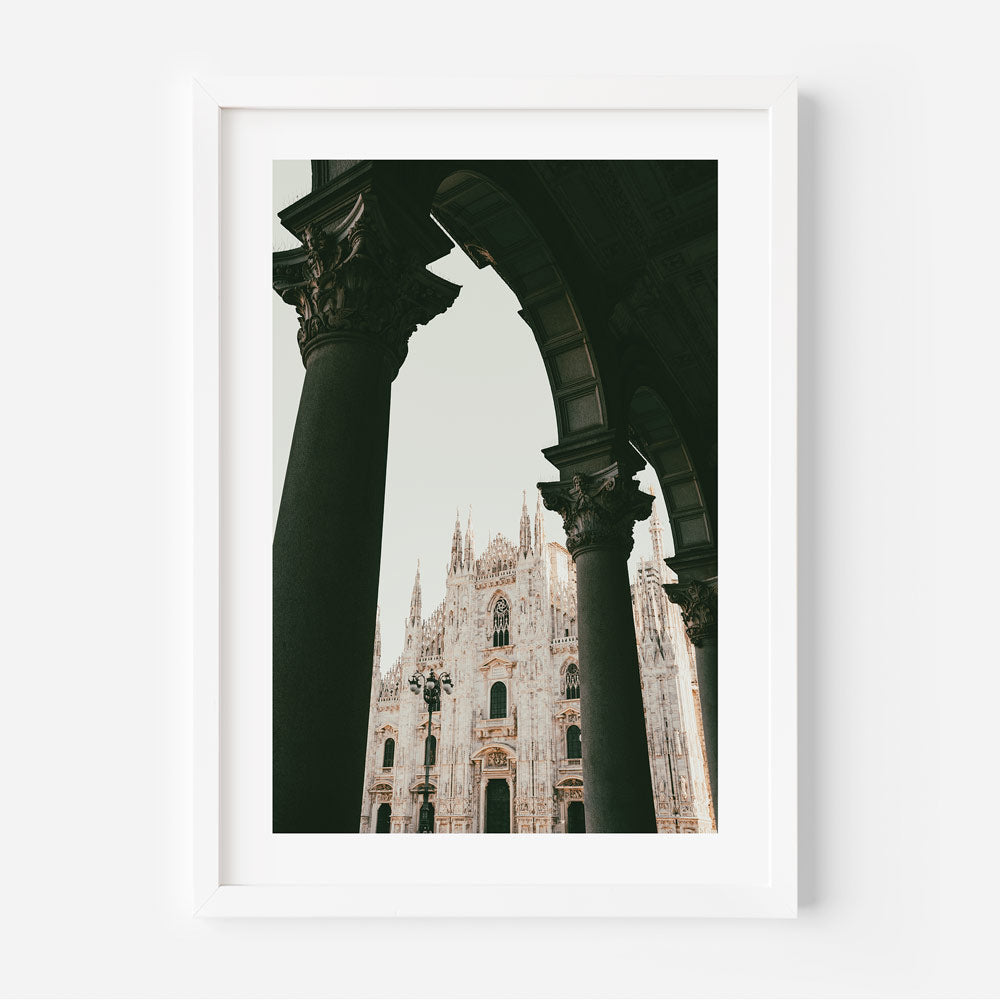 A captivating canvas print of Duomo Di Milano, Milan Italy - perfect for wall art and home decor