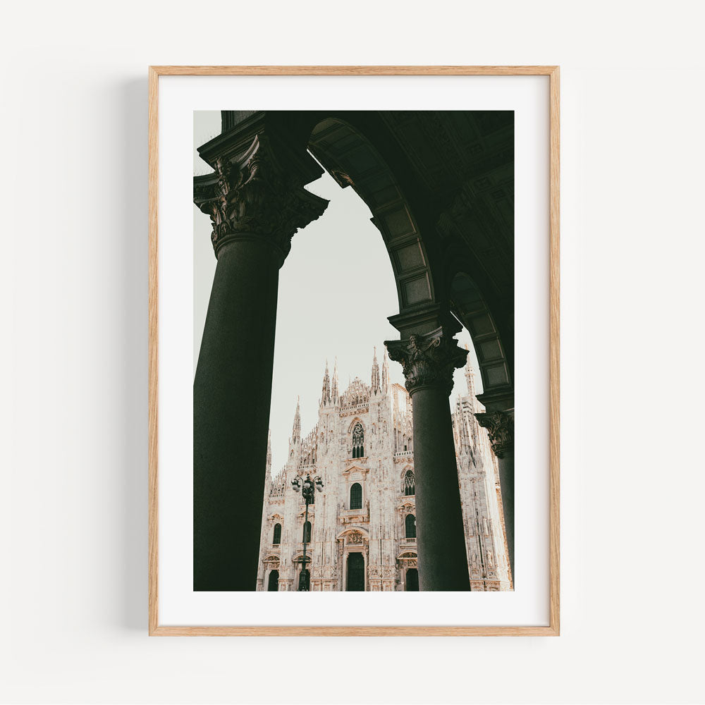 A breathtaking photograph of Duomo Di Milano, Milan Italy for wall art and home decor enthusiasts