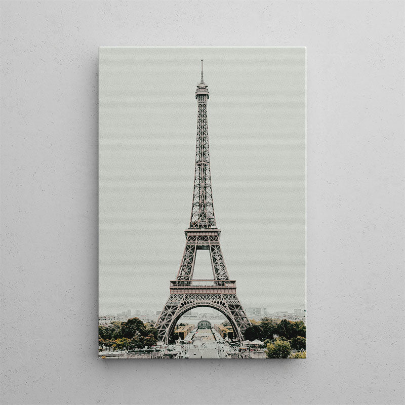 Bonjour Paris Canvas Art