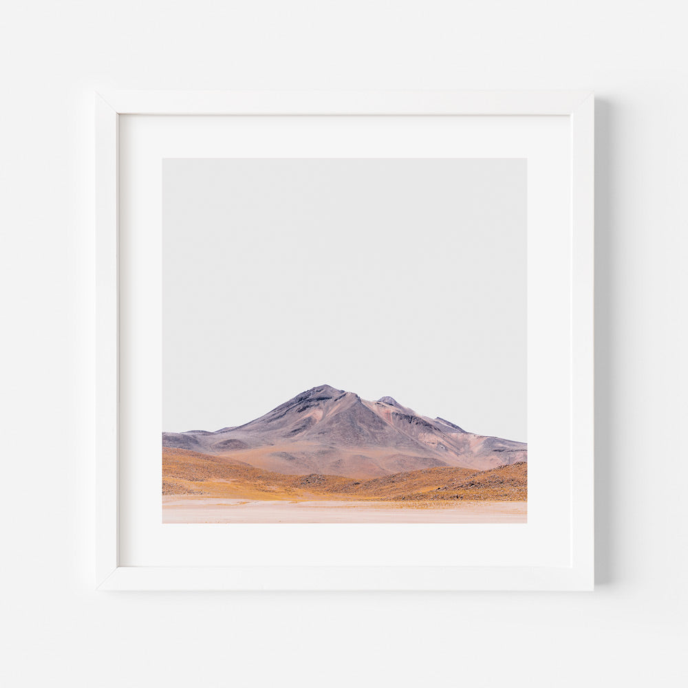 Majestic Volcán Rosa in San Pedro de Atacama, Chile - Perfect for Home Decor and Wall Art by Oblongshop.