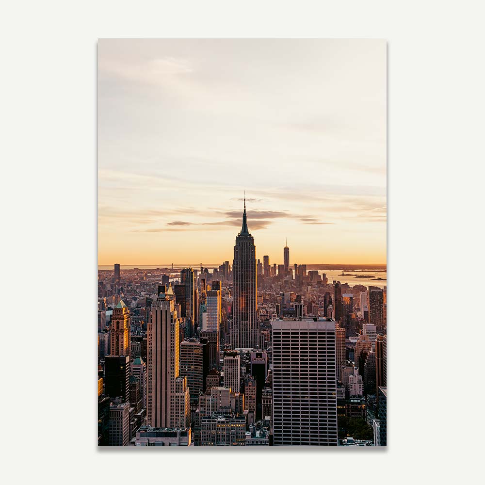 Set of 2 Art Prints - Upper West Side & Empire State