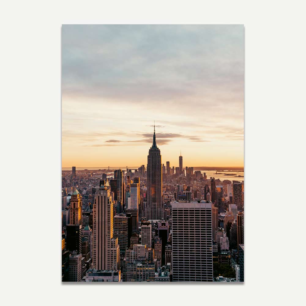 Elevate your wall decor with our collection of posters and prints capturing the beauty of the Empire State building.