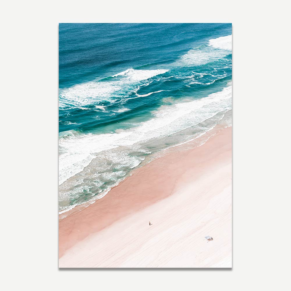 Australian beach artwork for a serene and modern vibe.
