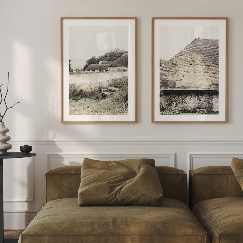 Old Farm House England Art Print