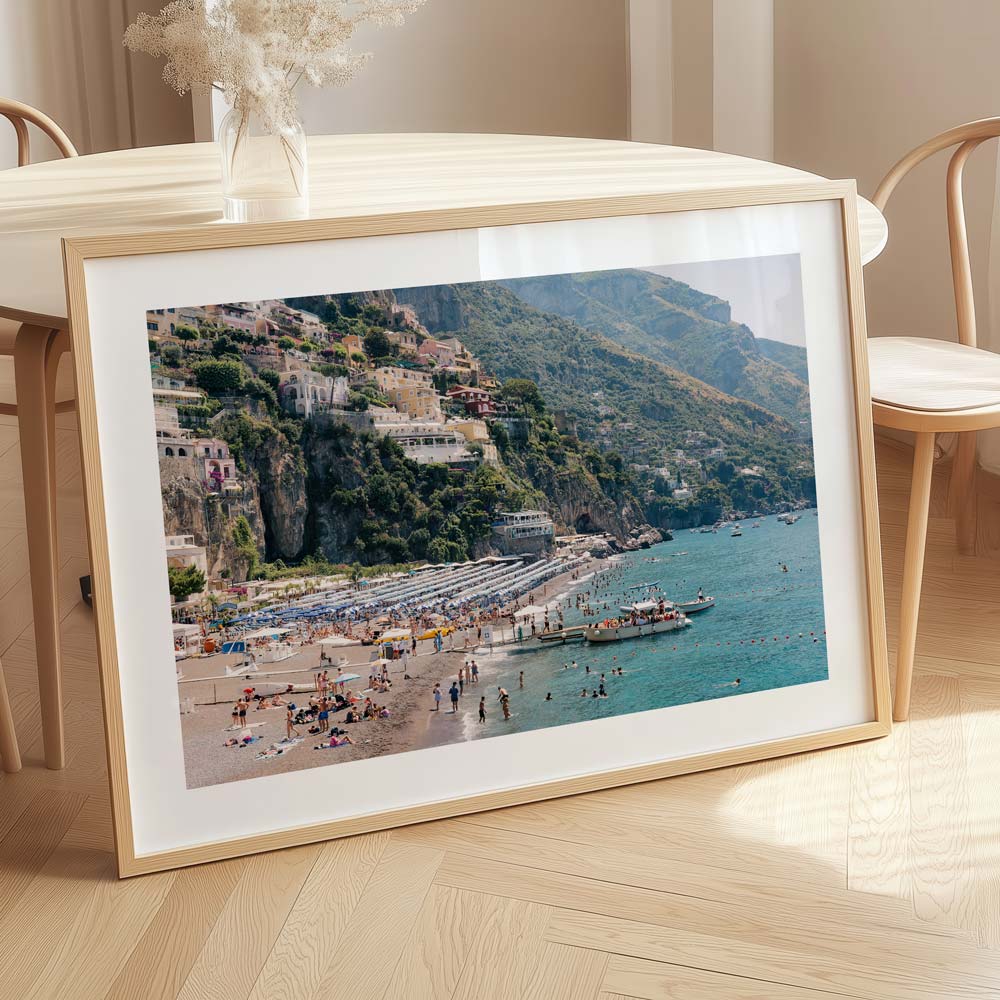 Day Trip Positano Art Print